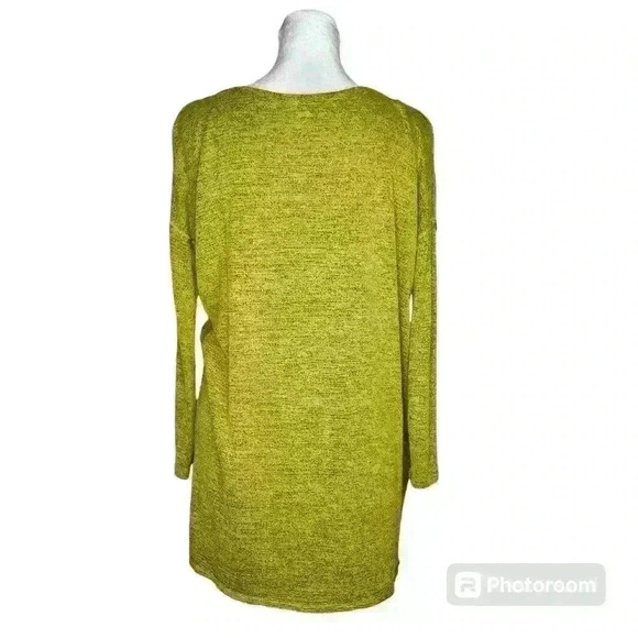 Ultra Teeze women's mustard yellow knit sweater size small - Picture 2 of 6